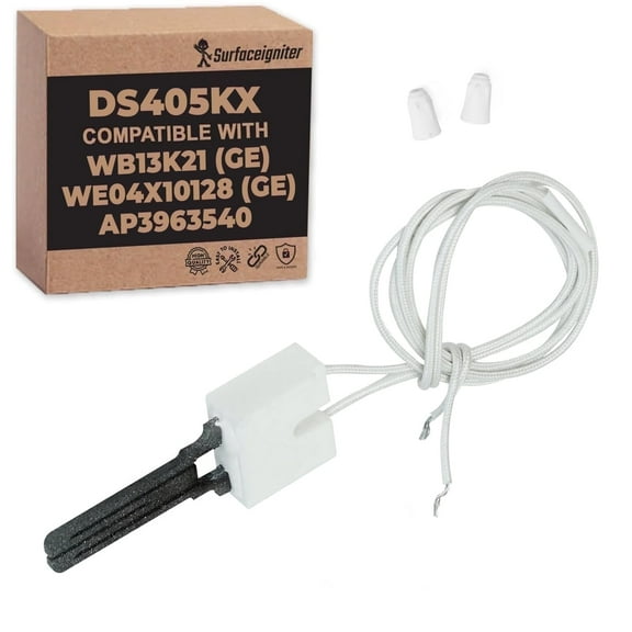 Surface Igniter Gas Furnace Ignitor Replacement (DS405KX)– Compatible with 271D & LH33ZS004