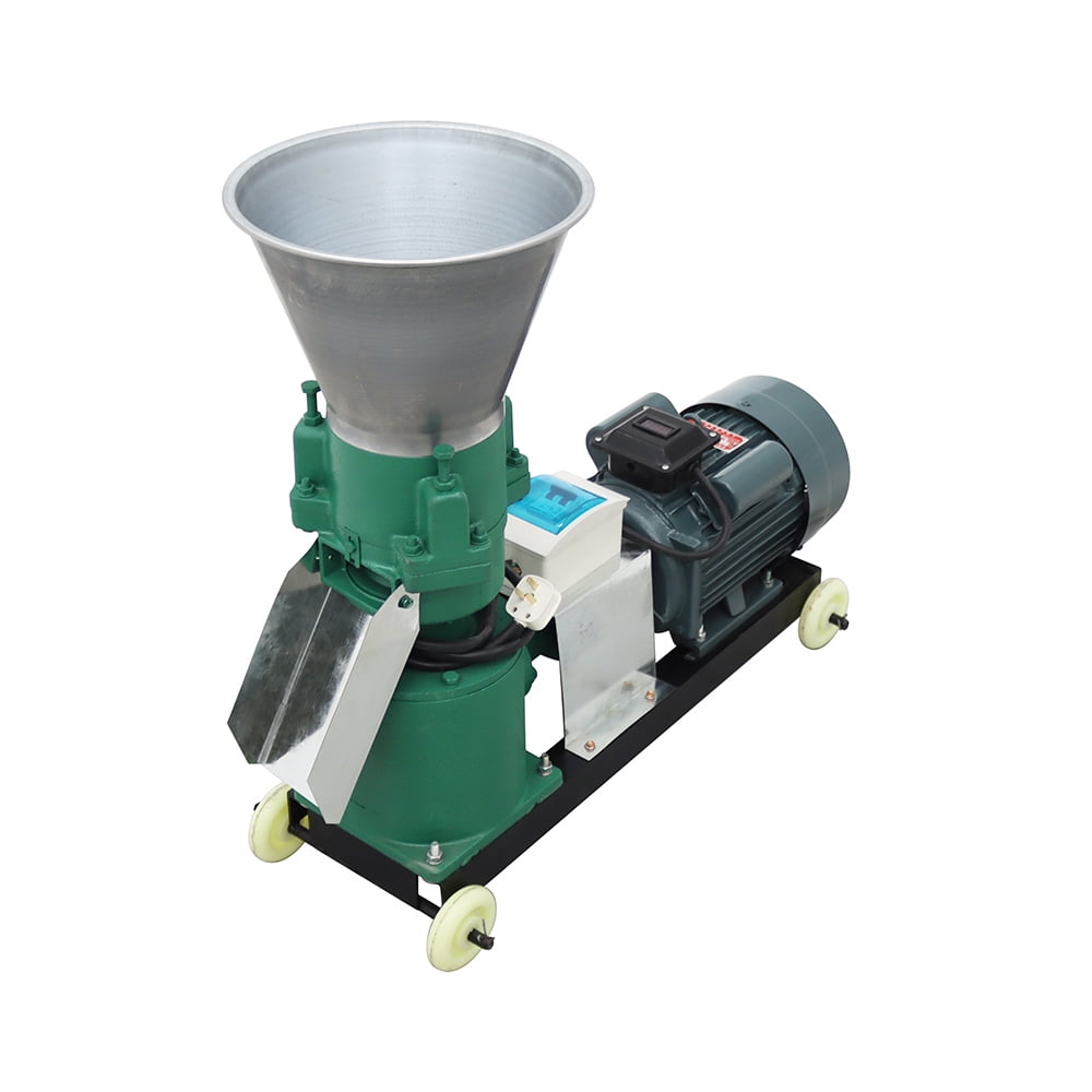 INTSUPERMAI Farm Animal Feed Pellet Mill Machine 6MM 220V Chicken Duck Poultry Raise 200KG/H