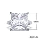 thumbnail image 4 of Anillo conmemorativo de diamante cuadrado exquisito de diamante cuadrado geométrico de moda regalo de joyería de boda de compromiso para mujer Wmkox8yii fajkfhkj2587, 4 of 9