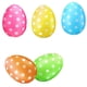 thumbnail image 4 of Decoración de huevos inflables de Pascua, juguetes para niños al aire libre para patio, césped, jardín, fiesta, 4 of 4