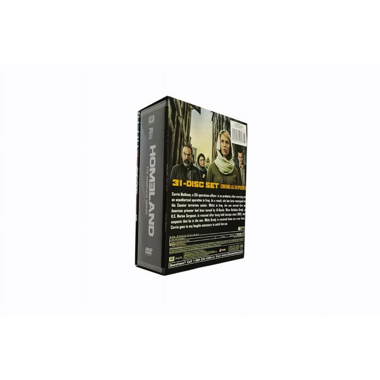 Homeland Full Complete Series Seasons 1-8 (DVD) - Walmart.com
