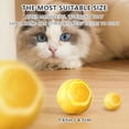 thumbnail image 4 of 1pc Smart Cat Toy, Automatic Rolling Ball, Electric Self-moving Kitten Toy Ball, Indoor Interactive Cat Accessories Pet Smart Toy, 4 of 9