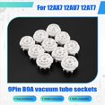 thumbnail image 5 of 10PCS 9Pin Ceramic Vacuum Tube Socket for 12AX7 12AU7 Silver-Plated, 5 of 5