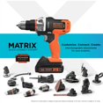 thumbnail image 2 of BLACK+DECKER MATRIX 20V MAX* Kit Combo 12-Outils Sans Fil avec Étui de Rangement (BDCDMT1212KITC1), 2 of 7