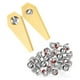 thumbnail image 4 of Cuchilla cortadora de césped antioxidante para Bosch Indego 800 1000 1200 Gold 18 Uds, 4 of 6