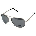 thumbnail image 2 of LCM HOME FASHIONS INC 'Aviate' Steel and Black Aviator Sunglasses, 2 of 2