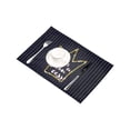 thumbnail image 4 of MKHERT Cute Gold Glitter Crown with Textured Inscription Inside Placemats Table Mats for Dining Room Kitchen Table Decoration 12x18 inch,Set of 4, 4 of 4