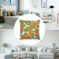 thumbnail image 4 of 2PCS Nostalgic Vintage Floral Throw Pillow Cover, 18 X 18 Inch Holiday Party Cushion Case Decoration for Sofa Couch, 4 of 7