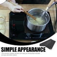 thumbnail image 6 of EXHUMKY 2Pcs Black Silicone Induction Cooktop Mats Heat Resistant Protective Pads for Kitchen Countertops, 6 of 8