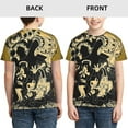 thumbnail image 3 of Bendy And The Ink Machine Boys Girls 3d Graphic Printed T-Shirt Crewneck Short Sleeve Tees, 3 of 7