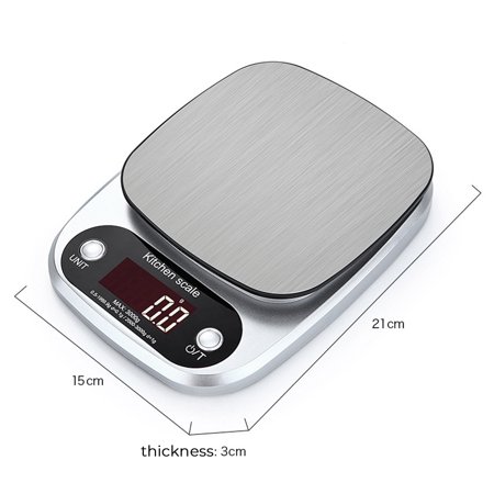 10kg/1g LCD Electronic Kitchen Scales Household Balance ...