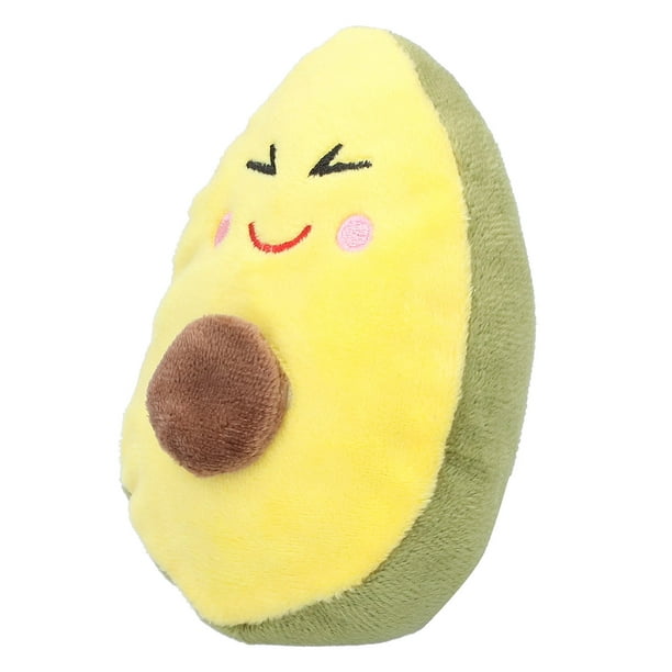 Juguete de aguacate para perros, juguete masticable de felpa con forma de aguacate para mascotas, juguete masticable para mascotas, rendimiento de primer nivel