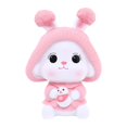 thumbnail image 1 of simhoa Bunny Statue Change Box Decorative Feng Shui Decor Cute Animal Statue Money Bank Pink, 1 of 8