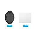 thumbnail image 3 of Uxcell 46mm Lens Cap, 3 Pack Sides Pinch Snap Camera Lens Cover for Front Lens, 3 of 6