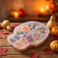 thumbnail image 7 of Storage Box Halloween Themed Clear Compartmentalized 7 X 6 Inch for Candy Treats Party Favors Halloween Events, 7 of 7