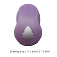 thumbnail image 3 of tredstone Hole Puncher Paper Punchers Circle Cards Labor-saving Decoration Tool Accessories Easy and Fast Manual Tools Consistent Design christmas tree, 3 of 5