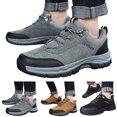 thumbnail image 2 of Vedolay Wide Sneakers Shoes for Men Comfortable Casual Fashion Flats Breathable Sneakers,Gray 8.5, 2 of 5