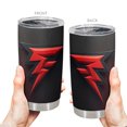 thumbnail image 1 of Taza de café Travel Tumbler Oasisdream de acero inoxidable de 600 ml, 1 of 6