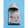 thumbnail image 3 of Buon Ferragosto Summer Objects Hoodie Women -Image by Shutterstock, Female 5X-Large, 3 of 4