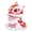 Red, variant on BIMZUC Solar Wake Lion Ornament Automatic Nodding Lucky Waking Lion Statue for Office Restaurant Car Dashboard Wealth Praying Decor Yellow (3.7 x 2.9 x 2.8 inches / 9.5 x 7.3 x 7 cm)
