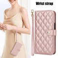 thumbnail image 3 of Allytechgroup Wallet Case for iPhone 7 / 8 / SE 2022 & 2020 with Credit Card Slot, RFID Blocking PU Leather Case with Lanyard & Shoulder Strap & Kickstand Shockproof Bumper for Women Men, Rosegold, 3 of 8