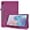 Purple, variant on elitegadget Case for Samsung Galaxy Tab S9 FE+ Plus 12.4" (SM-X610/X616) / Galaxy Tab S9+ Plus 12.4" (SM-X810/X816/X818) - Lightweight Folio Folding Stand Cover Case (Black)