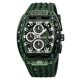 thumbnail image 2 of YiJuHui Men's Chronograph Watch Waterproof Business Casual Wristwatch with Luminous Hands, Quartz Movement, Stainless Steel Case Back, Silicone Strap for Daily Wear, Office, and Formal Occasions, 2 of 9