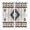 Brown Teal, variant on Curtains 84 Inches Long 2 Panels, Orange Beige Boho Grommets Window Treatment Curtain, Vintage Ethnic Tribal Southwestern Thermal Curtains Drapes for Living Room/Bathroom