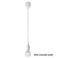 thumbnail image 1 of Socket Pendant Light, E27 Socket Base Silicon Pendant Hanging Lamp Holder With Wire (no Bulb), 1 of 3
