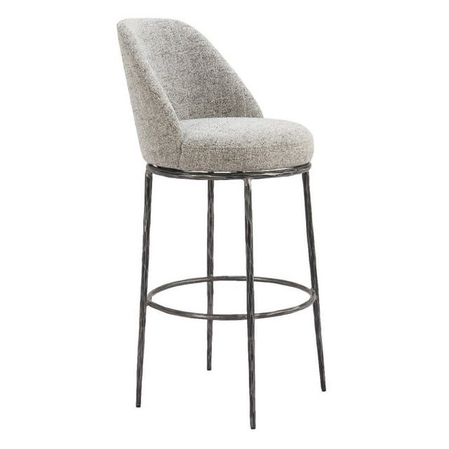 Banco de Bar Nordhavn 2 Gris - Kessa Muebles
