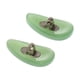 thumbnail image 4 of 1 par de almohadillas nasales de jade para gafas de sol y de vista, con rosca. Verde, 4 of 5