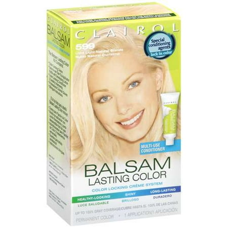 Clairol Balsam Lasting Color: Ultralight Natural Blonde Permanent Hair Color, 1 kt