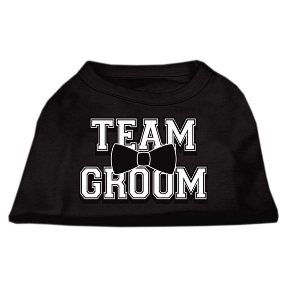 Pet Dog Cat Shirt Screen Printed, "Team Groom"