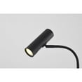thumbnail image 3 of Bethel  a Matte Black Metal Frame Floor Lamp/Side Table with a Concrete Base, 3 of 5