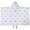 Light Purple Butterfly Pattern, variant on Light Purple Butterfly Pattern Hooded Bath Towel Wrap for Teens Ages 3 To 12, Soft Lightweight Quick Dry Microfiber Bath Beach Pool, 50"x30"