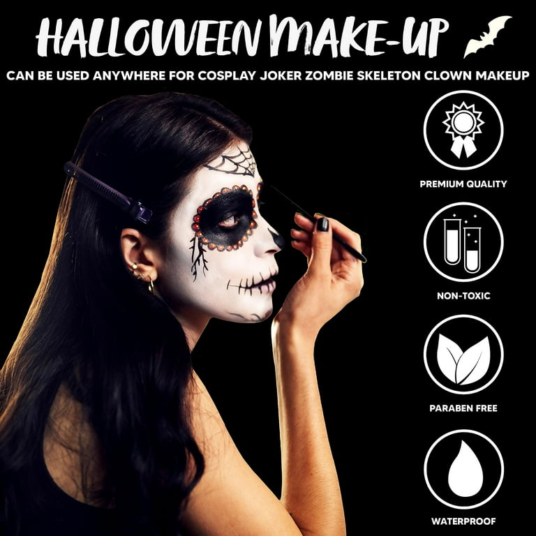 Kit maquillage Squelette Halloween 💀