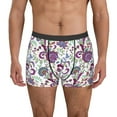 thumbnail image 4 of Wukai Fairy Flower Print Men’s Underwear Breathable Boxer Briefs,&nbsp;Moisture Wicking & Breathable-X-Large, 4 of 7