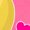 Hot Pink, variant on Inktastic I'm a Bananas for You with Cute Banana and Hearts Boys or Girls Long Sleeve Toddler T-Shirt