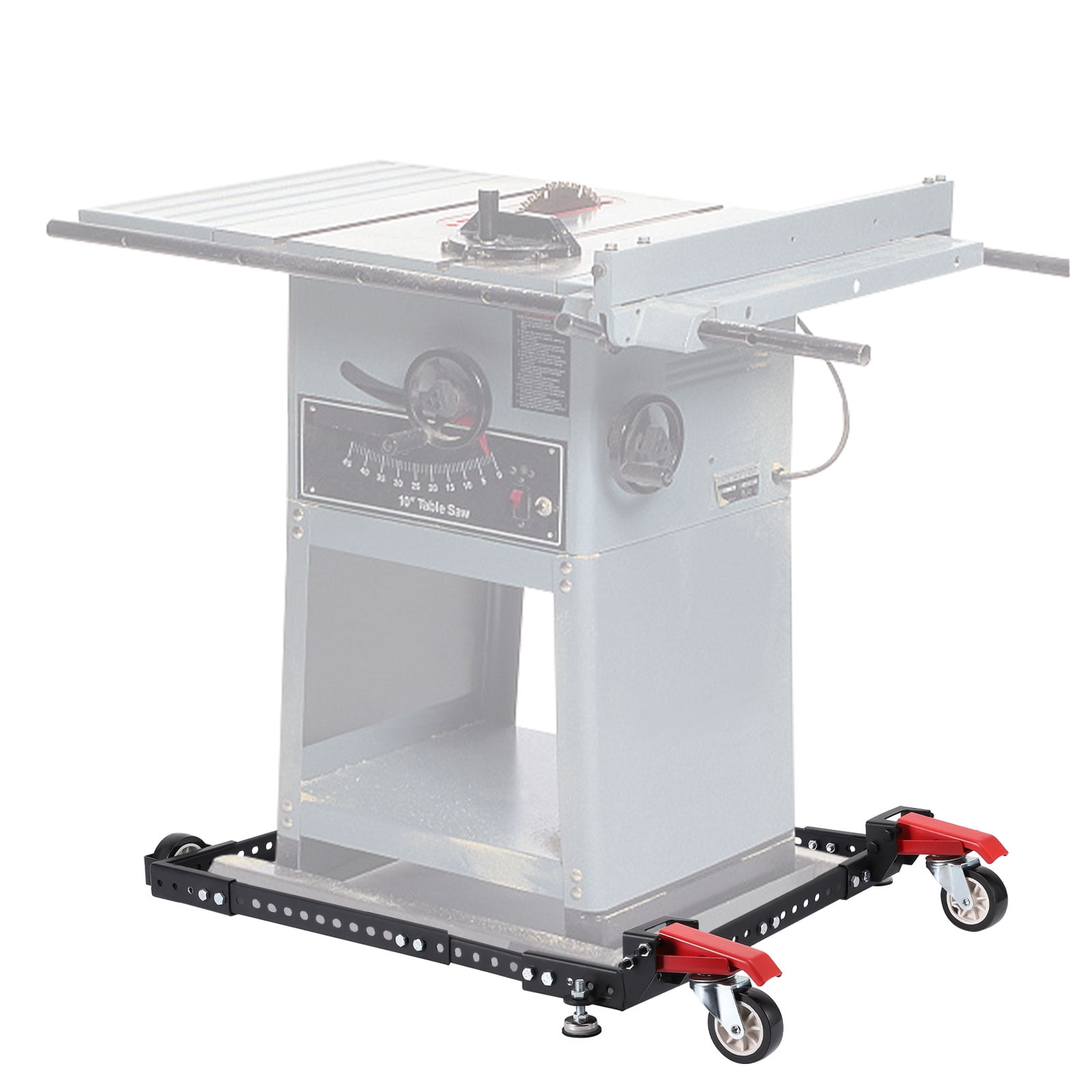 Adjustable Universal Mobile Base 650LBS LoadBearing Capacity,Heavy
