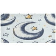 thumbnail image 2 of Moon and Stars 12.4x10.6in PVC Round Ring Binders, 2-Pack, D-Ring 3-Hole, Metal Clip, 2 of 10