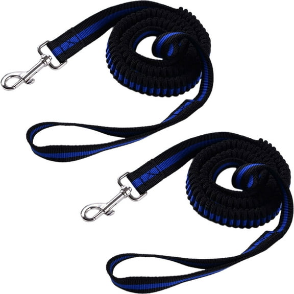 MISSMILE Dog Leashes for Large Dogs Heavy Duty,Full Control Slip Leads for Dogs,Comfortable Handle Dog Leashes for Medium Dogs,Blue