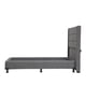 thumbnail image 4 of Box Base Cama Matrimonial + Cabecera Lugo Gris Dicasa  Plomo, 4 of 8