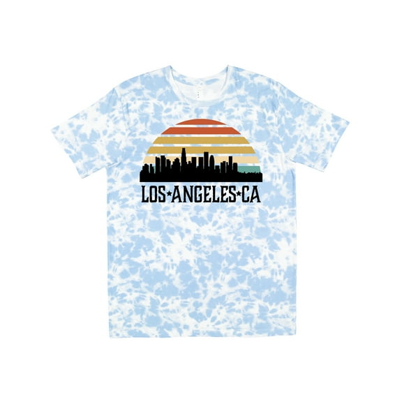 Inktastic Los Angeles California Skyline Retro T-Shirt