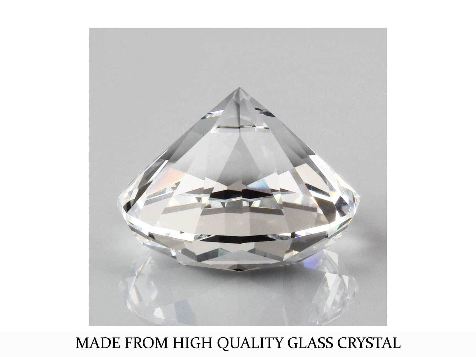 5254 Crystal Diamond Paperweight