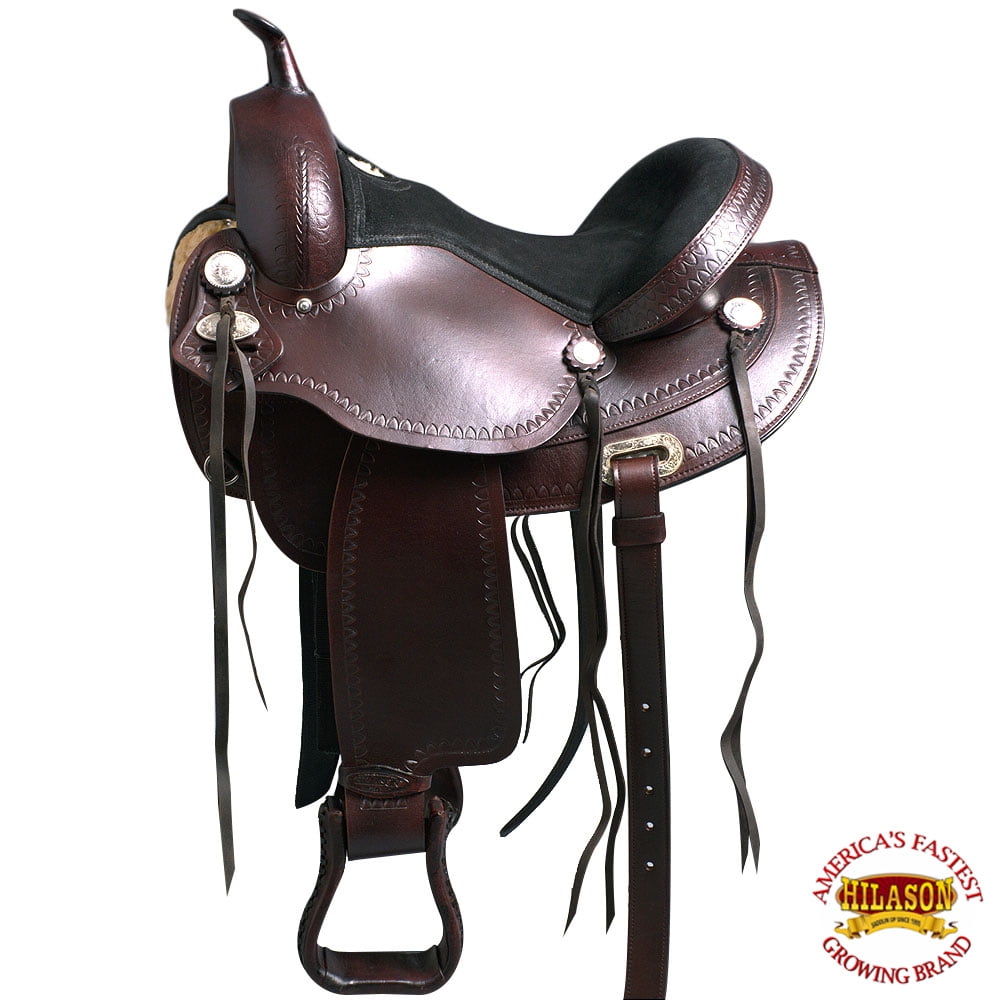 Western Treeless Saddle with Premium soft ECO Leather All Sizes Available