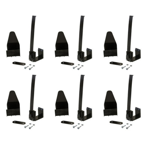 Halloween Door Decorations,Garage Door Christmas Decorations,Garage Door Clips 4Pcs/6Pcs Springed Garage Door Clamps with Installation Accessories Nylon Garage Door Installation Clips for Halloween