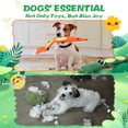 thumbnail image 7 of 2 Pack Squeaky Chew Dog Toys for Small, Medium Breed to Keep Them Busy, No Stuffing Interactive Dog Toys for Boredom and Teething, 7 of 7