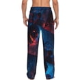 thumbnail image 6 of Mens Pajama Pants, Spooky Halloween Night Scene Soft Sleep & Lounge Pants for Men, Cuteness Casual PJ Bottoms Pants with Pockets, 6 of 7