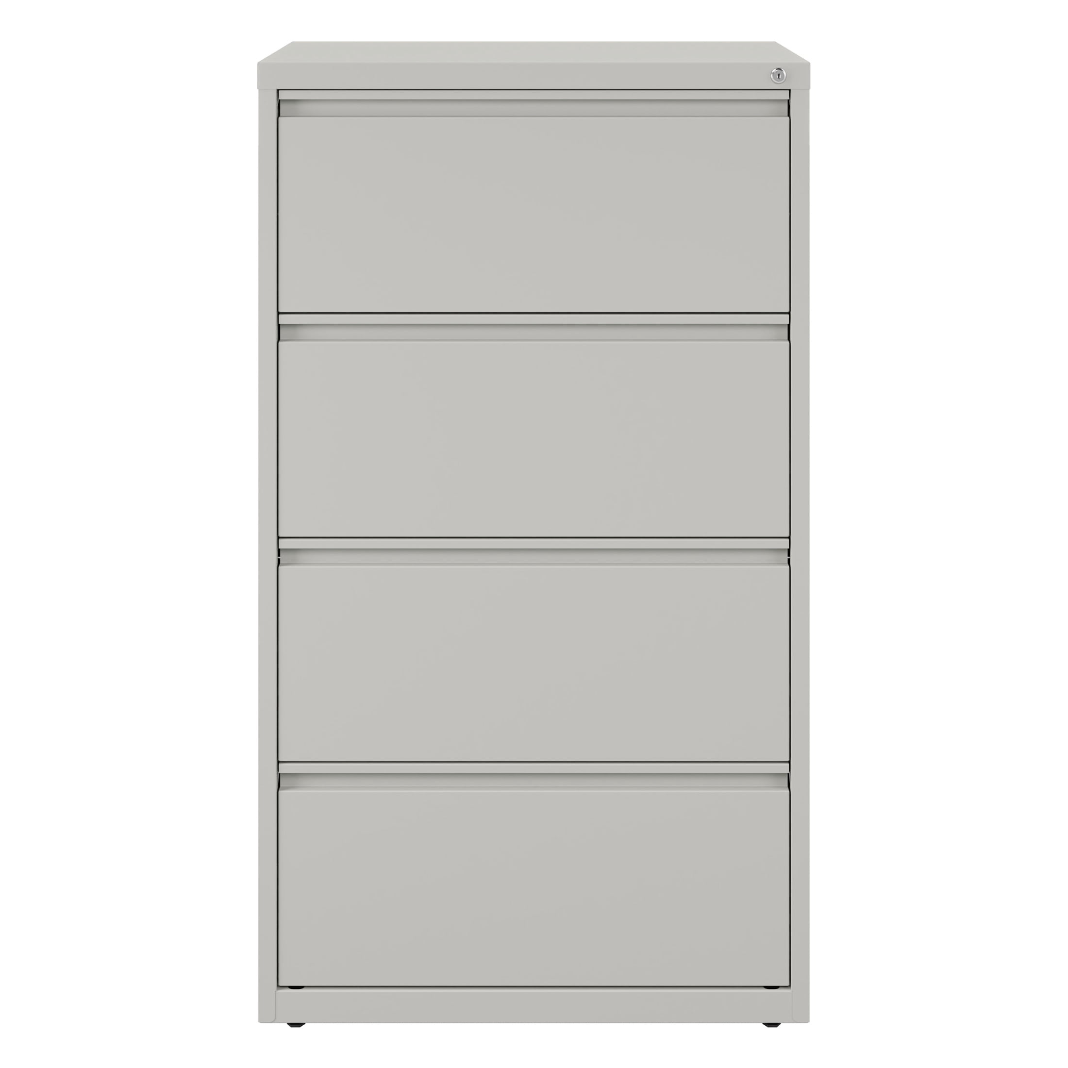 HL10000 Series 30-inch Wide 4-Drawer Lateral File Cabinet, Light Gray