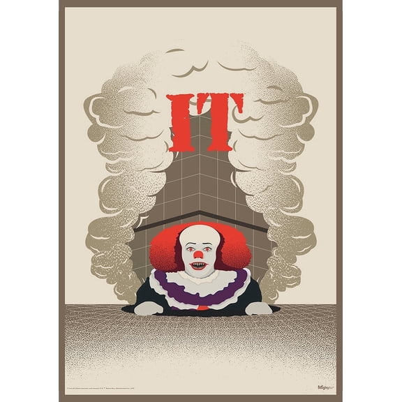 IT: The Series (Vintage Pennywise) MightyPrint™ Wall Art MP17240825